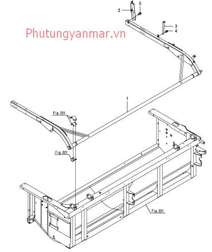 Tay nâng - cách đầu 2.3m